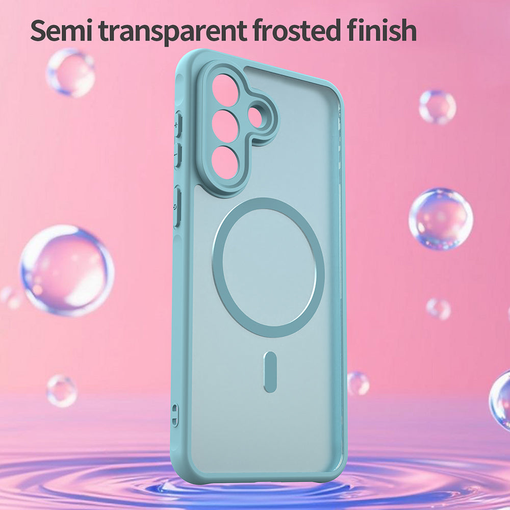 Husa de protectie Techsuit HaloFrost II MagSafe compatibil cu Samsung Galaxy A57 5G, Verde Menta
