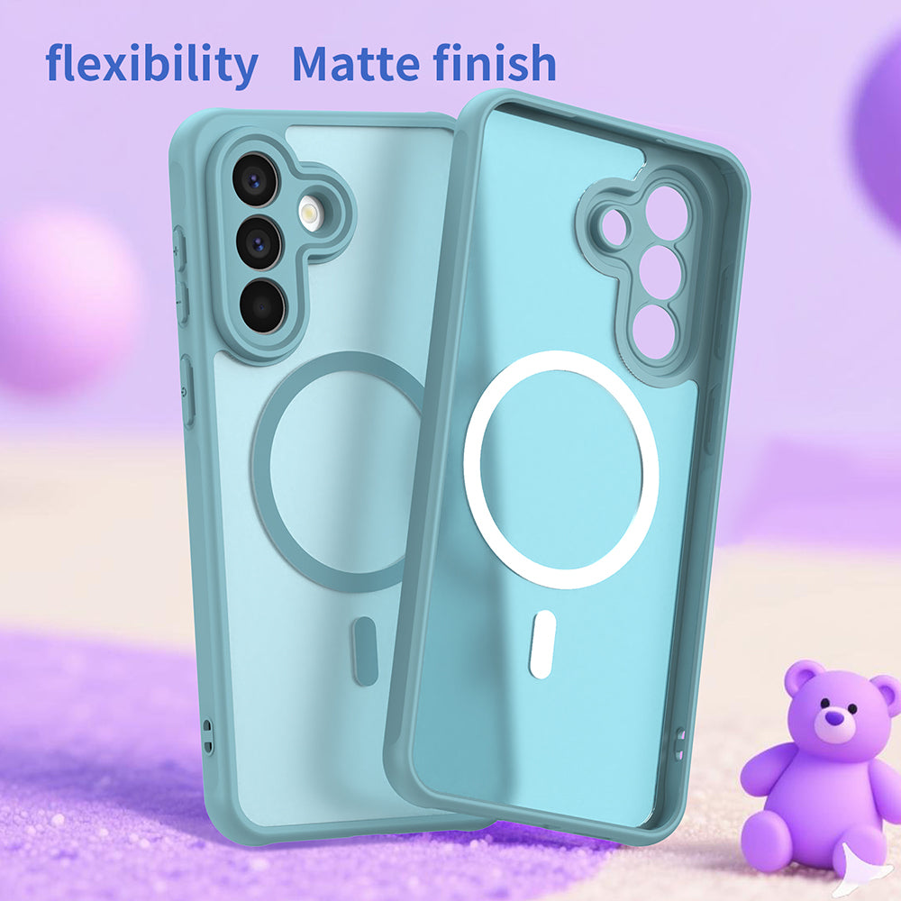 Husa de protectie Techsuit HaloFrost II MagSafe compatibil cu Samsung Galaxy A57 5G, Verde Menta