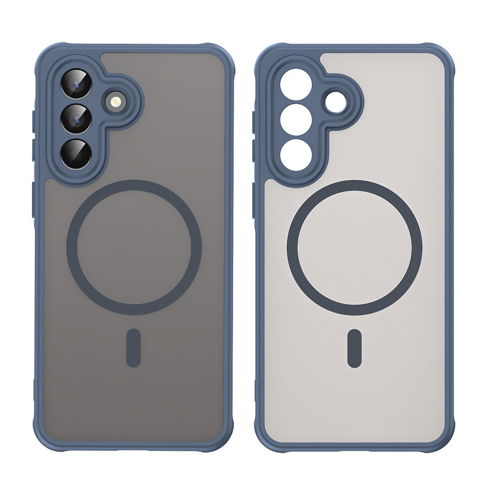 Husa de protectie Techsuit HaloFrost II MagSafe compatibil cu Samsung Galaxy A57 5G, Bleumarin