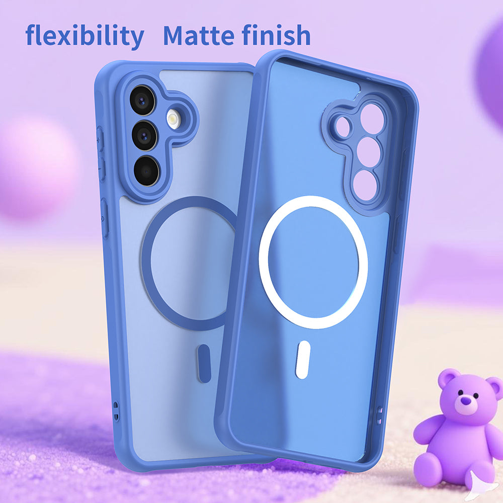 Husa de protectie Techsuit HaloFrost II MagSafe compatibil cu Samsung Galaxy A57 5G, Albastru Cer
