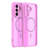 Husa de protectie Techsuit HaloFrost II MagSafe compatibil cu Samsung Galaxy A57 5G, Roz
