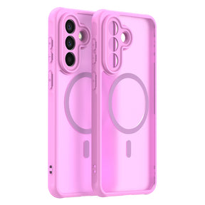 Husa de protectie Techsuit HaloFrost II MagSafe compatibil cu Samsung Galaxy A57 5G, Roz