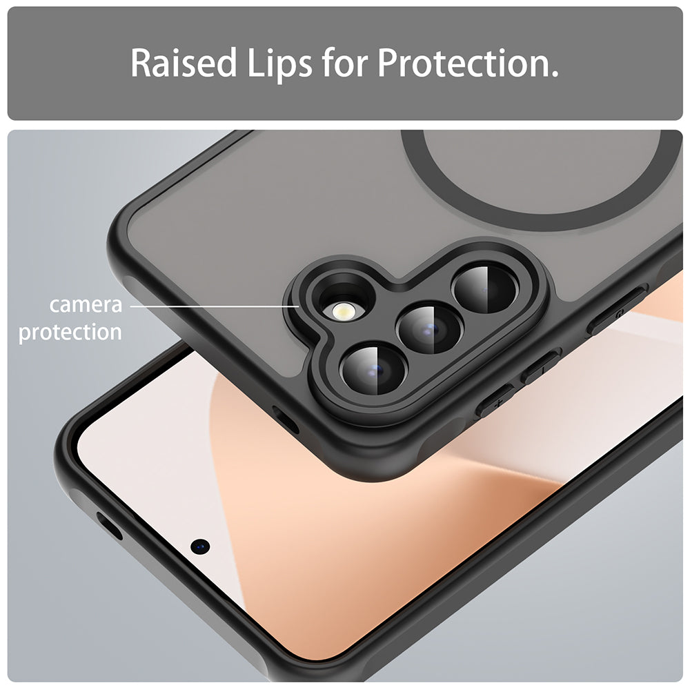 Husa de protectie Techsuit HaloFrost II MagSafe compatibil cu Samsung Galaxy A57 5G, Negru