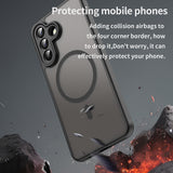Husa de protectie Techsuit HaloFrost II MagSafe compatibil cu Samsung Galaxy A57 5G, Negru