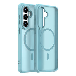 Husa de protectie Techsuit HaloFrost II MagSafe compatibil cu Samsung Galaxy S26 Plus, Verde Menta