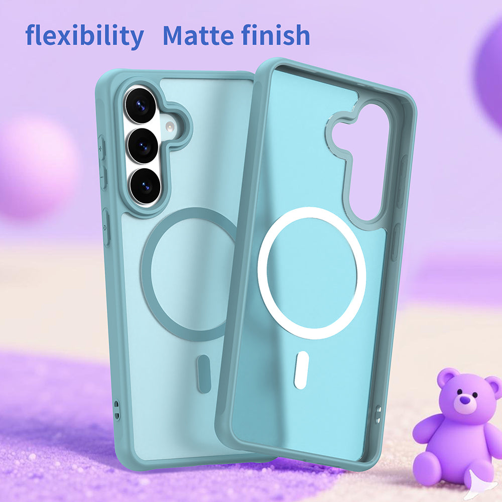 Husa de protectie Techsuit HaloFrost II MagSafe compatibil cu Samsung Galaxy S26 Plus, Verde Menta