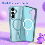 Husa de protectie Techsuit HaloFrost II MagSafe compatibil cu Samsung Galaxy S26 Plus, Verde Menta