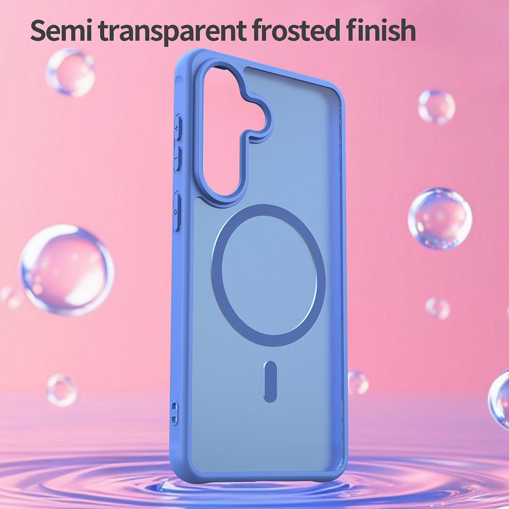 Husa de protectie Techsuit HaloFrost II MagSafe compatibil cu Samsung Galaxy S26 Plus, Albastru Cer