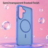 Husa de protectie Techsuit HaloFrost II MagSafe compatibil cu Samsung Galaxy S26 Plus, Albastru Cer