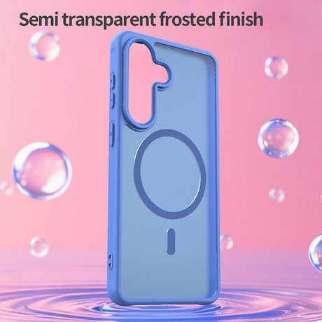 Husa de protectie Techsuit HaloFrost II MagSafe compatibil cu Samsung Galaxy S26 Plus, Albastru Cer
