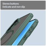 Husa de protectie Techsuit HaloFrost II MagSafe compatibil cu Samsung Galaxy S26 Plus, Verde