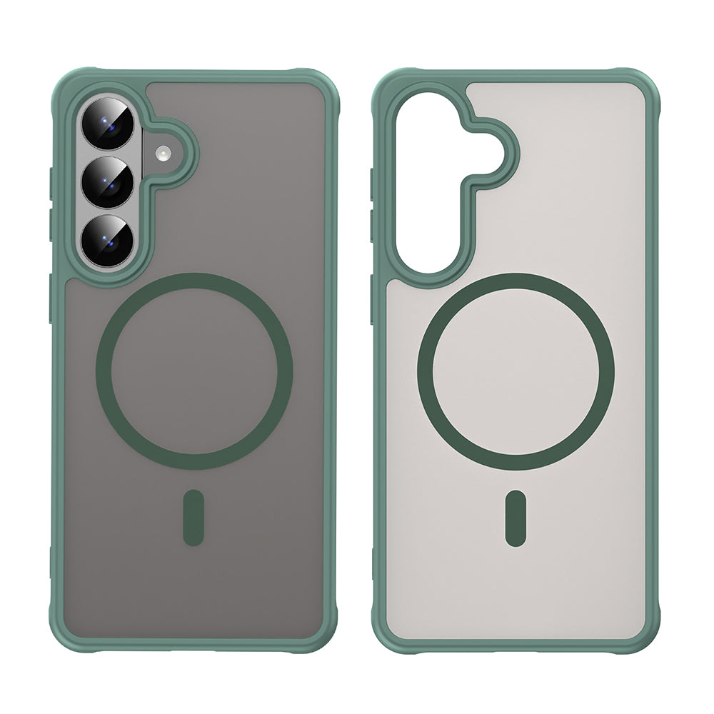 Husa de protectie Techsuit HaloFrost II MagSafe compatibil cu Samsung Galaxy S26 Plus, Verde