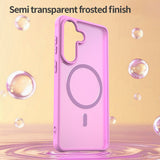 Husa de protectie Techsuit HaloFrost II MagSafe compatibil cu Samsung Galaxy S26 Plus, Roz