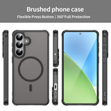 Husa de protectie Techsuit HaloFrost II MagSafe compatibil cu Samsung Galaxy S26 Plus, Negru