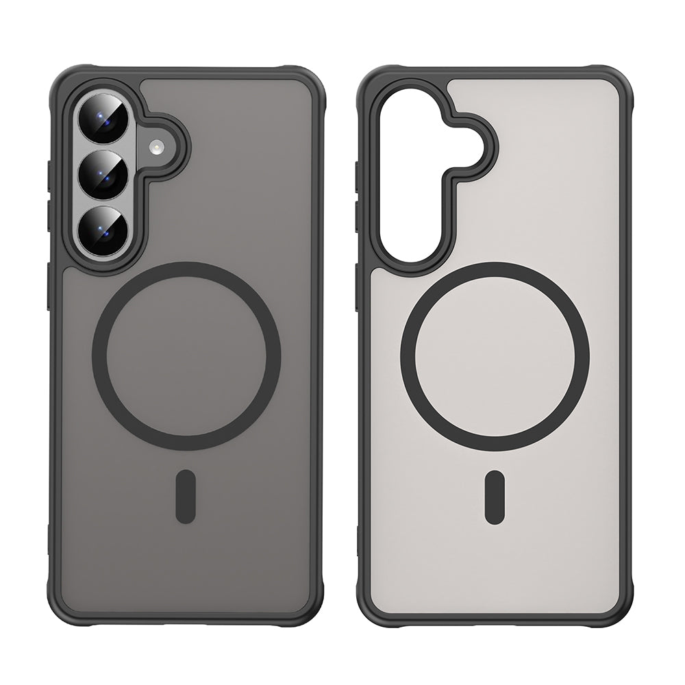 Husa de protectie Techsuit HaloFrost II MagSafe compatibil cu Samsung Galaxy S26 Plus, Negru