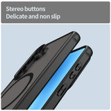 Husa de protectie Techsuit HaloFrost II MagSafe compatibil cu Samsung Galaxy S26 Plus, Negru