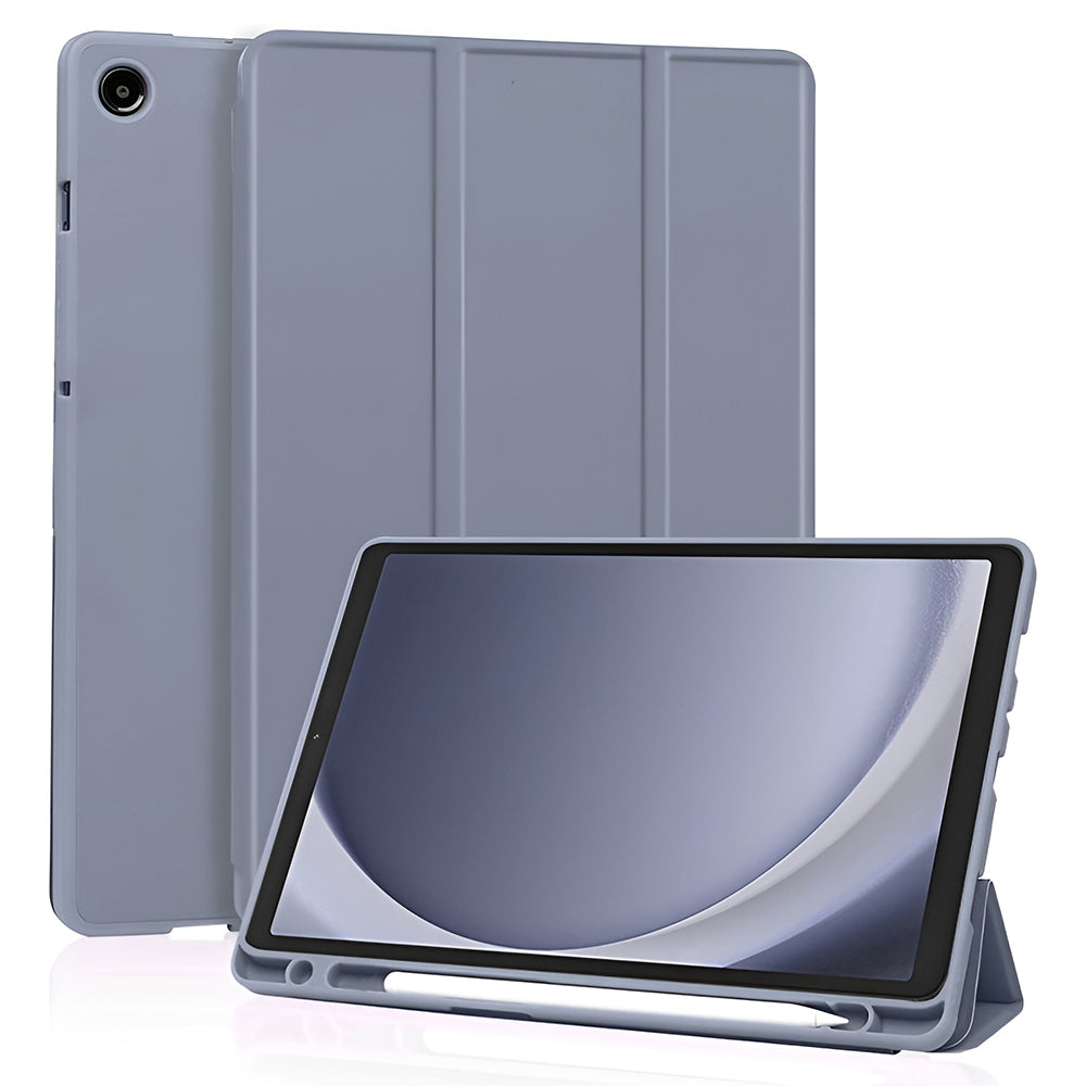 Husa de protectie tableta Techsuit Flex Trifold (with Pencil Holder) compatibil cu Samsung Galaxy Tab A11 / A9, Mov