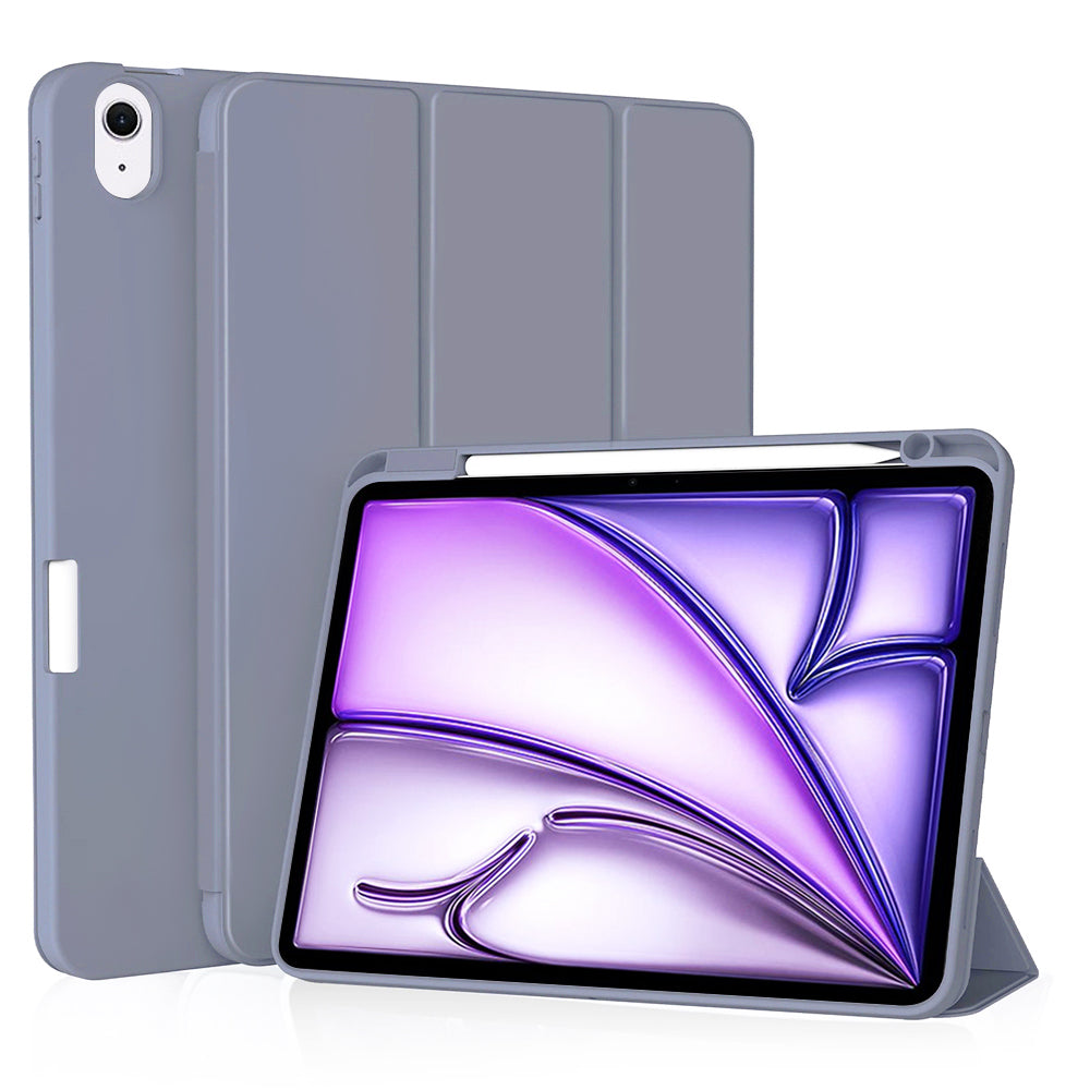 Husa de protectie tableta Techsuit Flex Trifold (with Pencil Holder) compatibil cu iPad Air 11 (2024) / Air 11 (2025) / Air 11 (2026), Mov