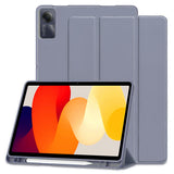 Husa de protectie tableta Techsuit Flex Trifold (with Pencil Holder) compatibil cu Xiaomi Redmi Pad SE 11", Mov