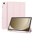 Husa de protectie tableta Techsuit Flex Trifold (with Pencil Holder) compatibil cu Samsung Galaxy Tab A11 Plus / A9 Plus, Roz