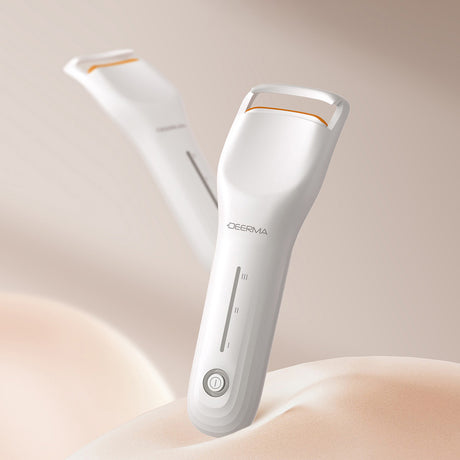 Gadget Deerma Eyelash Curler (JM01), Bionic, Smart 3-Level Heat Control, 400mAh, 2W, Safe Color-Changing Silicone, Alb