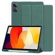 Husa de protectie tableta Techsuit Flex Trifold (with Pencil Holder) compatibil cu Xiaomi Redmi Pad SE 11", Verde