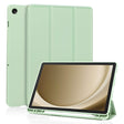 Husa de protectie tableta Techsuit Flex Trifold (with Pencil Holder) compatibil cu Samsung Galaxy Tab A11 Plus / A9 Plus, Matcha Green