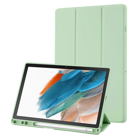 Husa de protectie tableta Techsuit Flex Trifold (with Pencil Holder) compatibil cu Samsung Galaxy Tab A8 10.5 (2021), Matcha Green