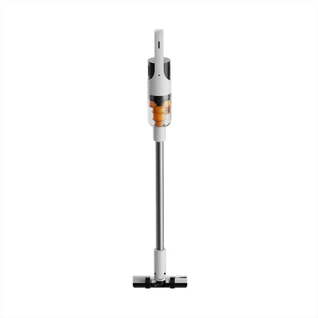 Deerma Cordless Vacuum Cleaner (T10W), 20000Pa, 265W, 2200mAh, Digital Motor, 2 Mode, Green Searchlight, HEPA H13, Alb