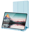 Husa de protectie tableta Techsuit Flex Trifold (with Pencil Holder) compatibil cu Samsung Galaxy Tab S6 Lite (2020/2022/2024), Albastru Cer
