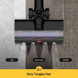 Deerma Cordless Vacuum Cleaner (T50W Station), 27000Pa, 600W, 2500mAh, HEPA, Cyclone Technology, LED Display, Negru