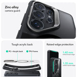 Husa de protectie ESR Classic Hybrid HaloLock Kickstand compatibil cu Samsung Galaxy S26 Ultra, Transparent Black
