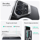 Husa de protectie ESR Classic Hybrid HaloLock Kickstand compatibil cu Samsung Galaxy S26 Ultra, Transparent