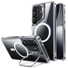 Husa de protectie ESR Classic Hybrid HaloLock Kickstand compatibil cu Samsung Galaxy S26, Transparent