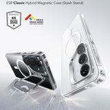 Husa de protectie ESR Classic Hybrid HaloLock Kickstand compatibil cu Samsung Galaxy S26, Transparent