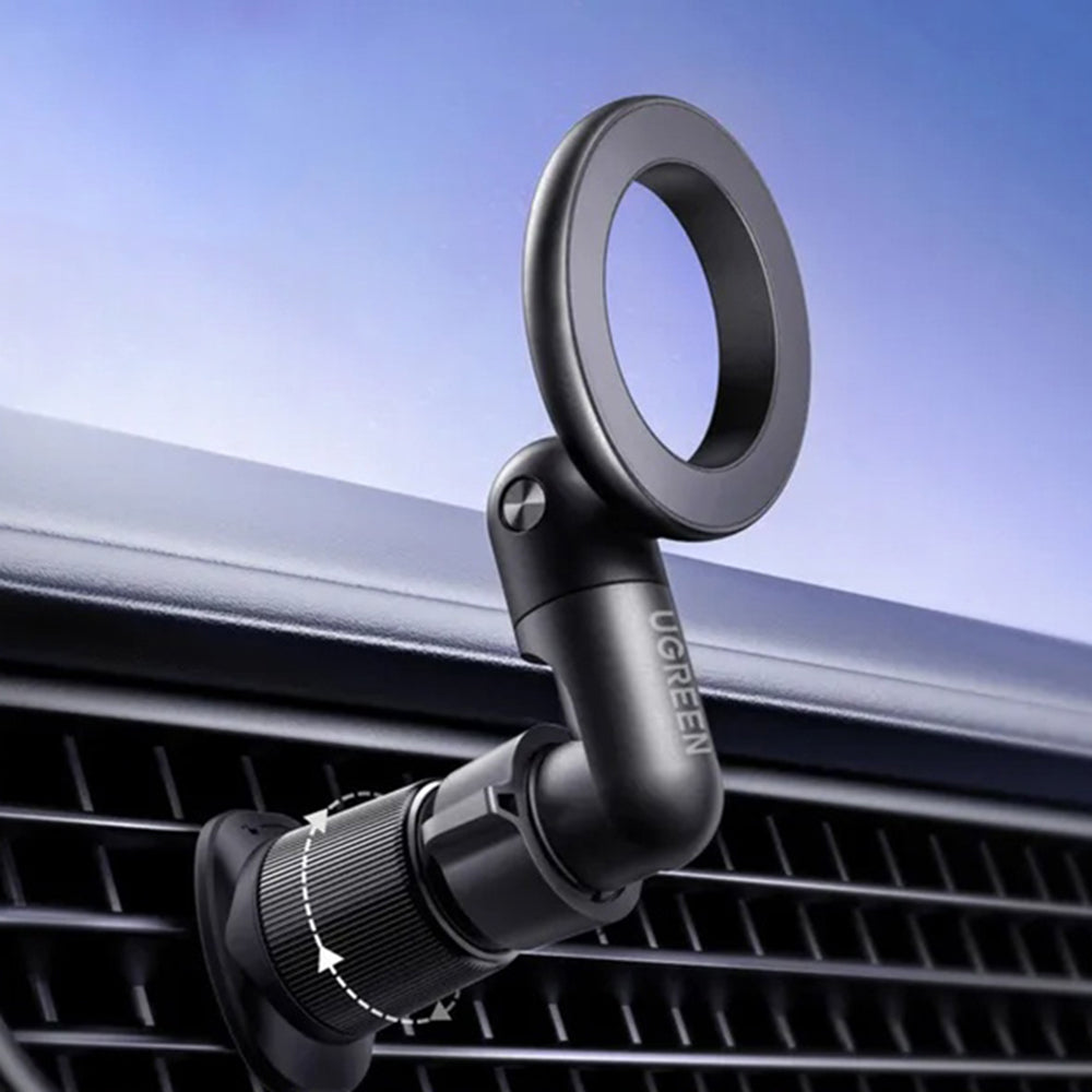 Suport Ugreen LP923 (65185), Magnetic Grip, for Air Vent, 360° Rotation, Secure Hold, Interference Free, Negru