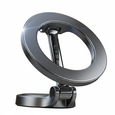 Suport Lisen (YL0224010003), MagSafe, for Dashboard, Universal, 360° Rotation, Foldable, N52 Magnets, Negru