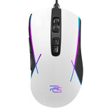Tastatura/Mouse Proove Wired Mouse Defiant (CMDE00000101), for Gaming, USB, LED, 7 Buttons, 7200DPI, Windows, MacOS, Linux, 1.5m, Alb