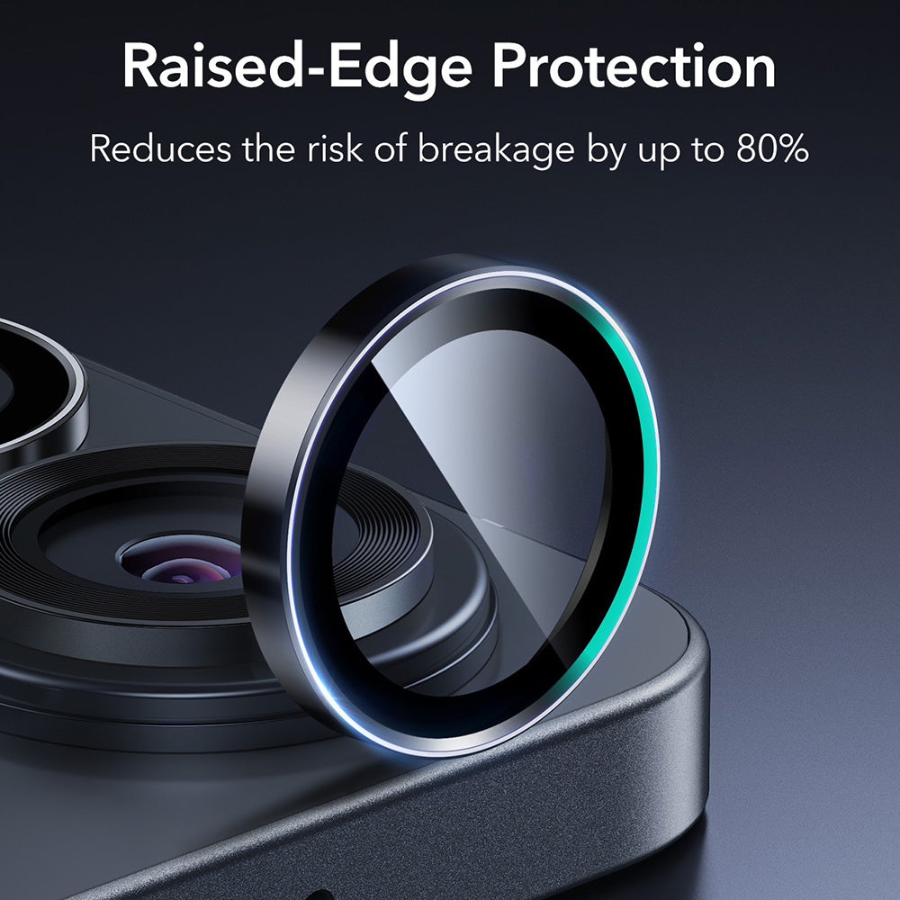 Folie de protectie ESR Armorite Camera Lens Protectors compatibil cu Samsung Galaxy S26 Ultra, Negru