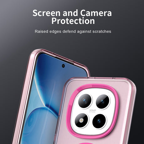 Husa de protectie Techsuit CandyCase MagSafe compatibil cu Xiaomi Redmi Note 15 Pro+ 5G / Poco M8 Pro 5G, Roz
