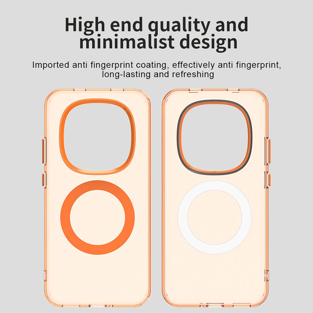 Husa de protectie Techsuit CandyCase MagSafe compatibil cu Xiaomi Redmi Note 15 Pro 5G, Portocaliu