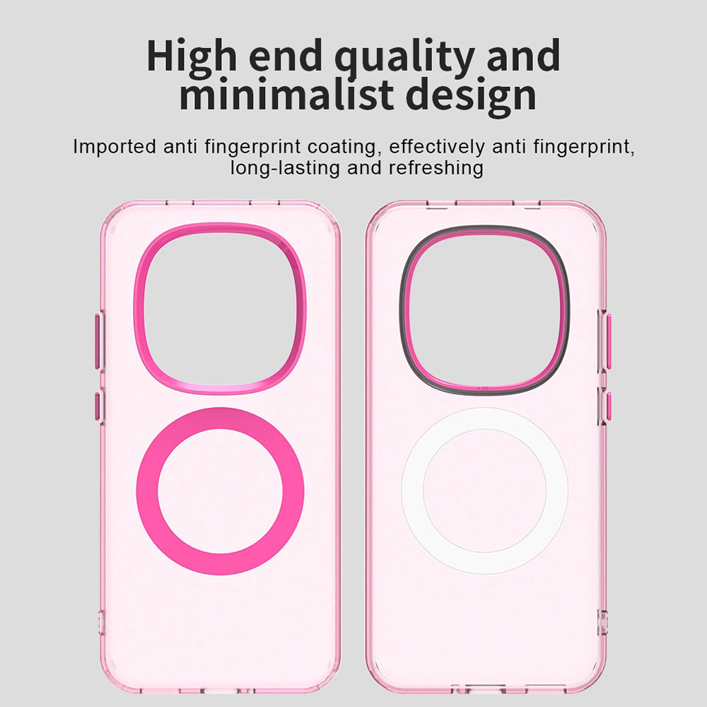 Husa de protectie Techsuit CandyCase MagSafe compatibil cu Xiaomi Redmi Note 15 Pro 5G, Roz