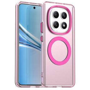 Husa de protectie Techsuit CandyCase MagSafe compatibil cu Xiaomi Redmi Note 15 5G / Note 15 4G / Poco M8 5G, Roz