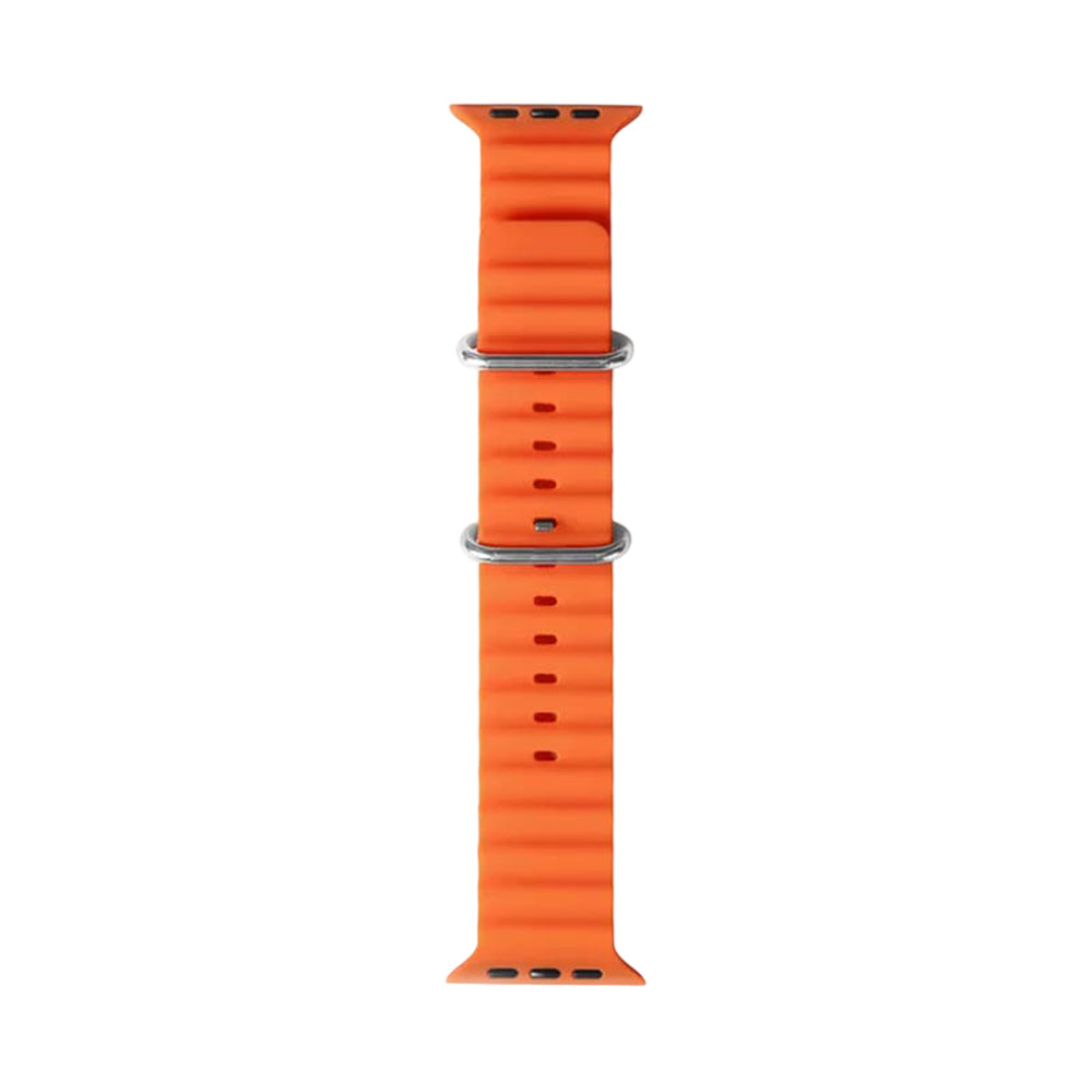Curea smartwatch Techsuit Watchband (W038) compatibil cu Apple Watch 1/2/3/4/5/6/7/8/9/10/11/SE/SE 2/SE 3 (38/40/41/42mm), Portocaliu