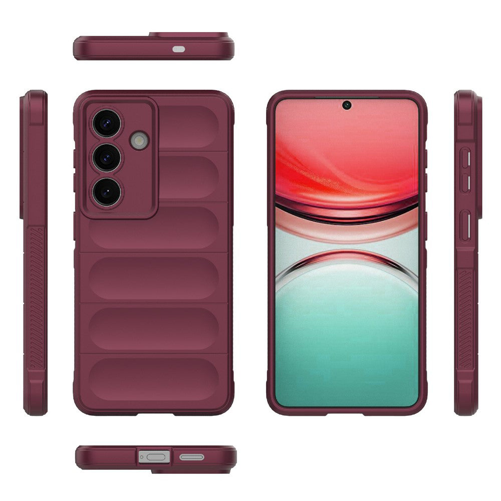 Husa de protectie Techsuit Magic Shield compatibil cu Samsung Galaxy S26 Plus, Bordo