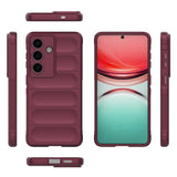 Husa de protectie Techsuit Magic Shield compatibil cu Samsung Galaxy S26 Plus, Bordo