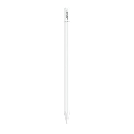 Stylus Acefast Stylus Pen (V3), for iPad, Active, Capacitive, with Wireless Charging, Minimal Lag, 90mAh, Type-C, Alb