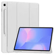 Husa de protectie tableta Techsuit Flex Trifold (with Pencil Holder) compatibil cu Samsung Galaxy Tab S10 FE Plus, Gri
