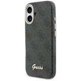 Husa de protectie Guess 4G Script MagSafe (GUHMP17S5P4FWMSK) compatibil cu iPhone 17, Negru