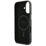 Husa de protectie Guess 4G Script MagSafe (GUHMP17S5P4FWMSK) compatibil cu iPhone 17, Negru